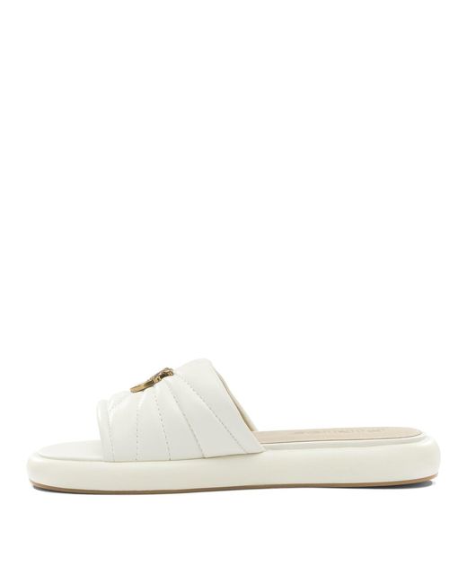 Pinko White Sandals