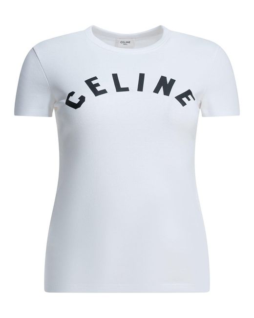 Céline White T-Shirts