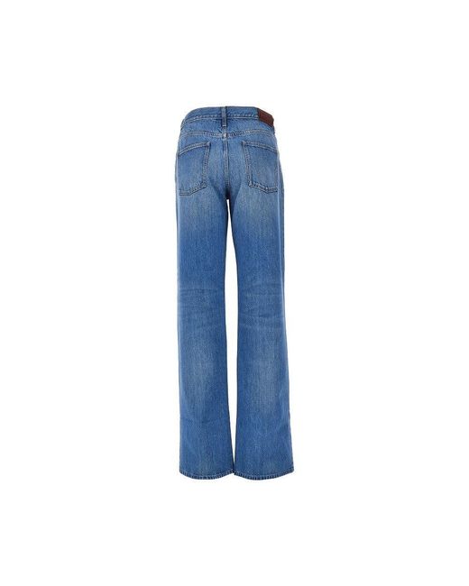 Gucci Blue Délavé Cotton Denim Jeans