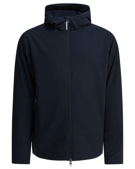 Houdini Sportswear Blue Puff Up Jackets And Coats for men