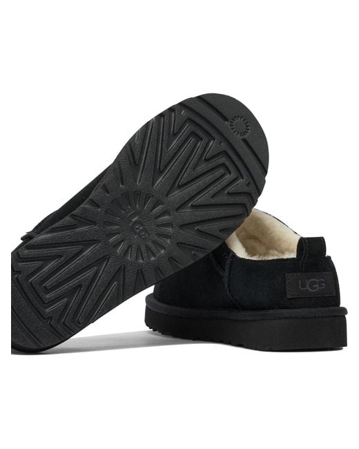 Ugg Black "Classic Micro" Ankle Boots