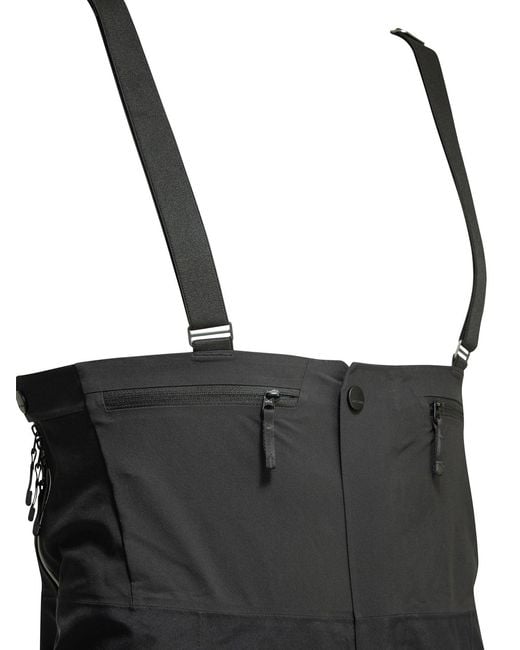 Arc'teryx Black Rush Bib Pants for men