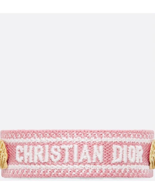 Dior Pink Iviera Bracelet