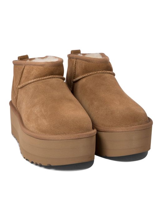 Ugg Brown Flat Shoes
