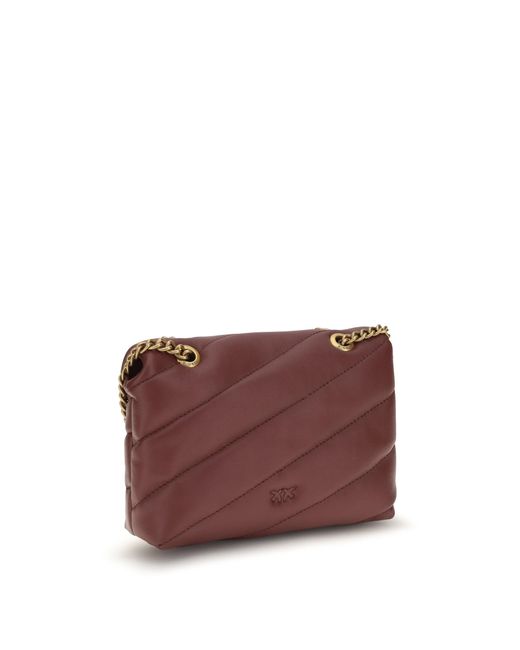 Pinko Purple Love Baby Shoulder Bag Ribes Intenso-Antique