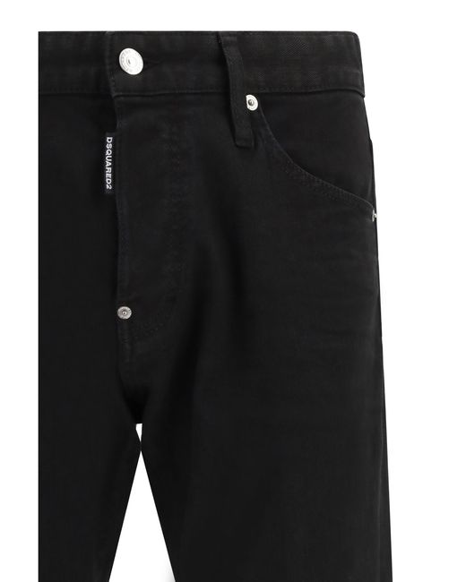DSquared² Black Denim Jeans for men