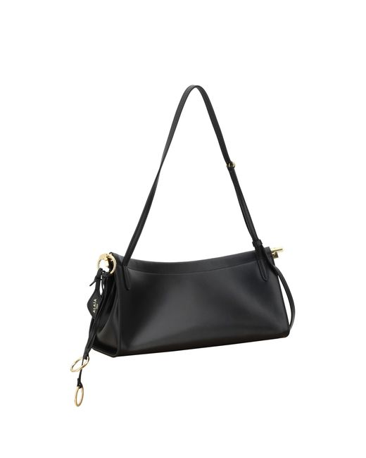 Alaïa Black Alaã¯A Le Click West Medium Shoulder Bag
