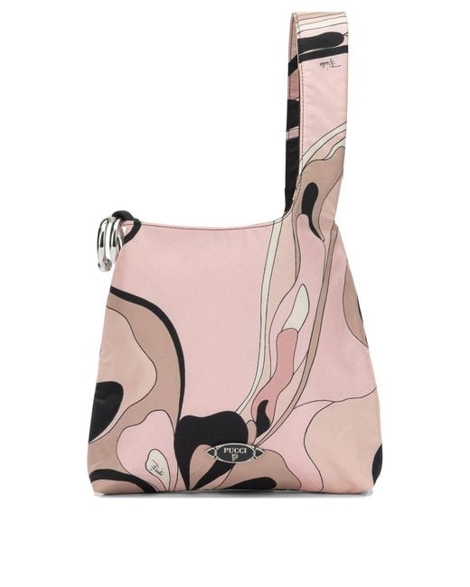Emilio Pucci Pink Orchidee Small Handbag