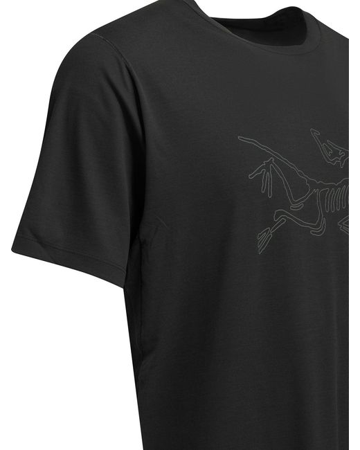Arc'teryx Black Cormac Crew-Neck T-Shirt for men