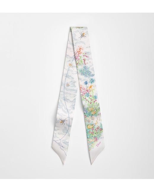 Dior White Charming Garden" Mitzah