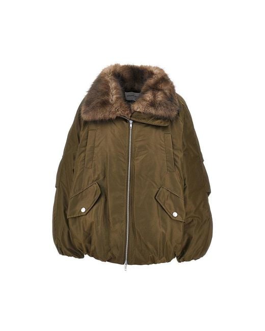 Stand Studio Green Thilda Padded Jacket