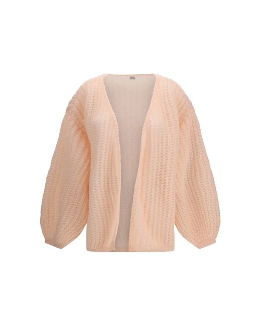 Totême Natural Puffed Cardigan