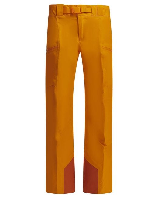 Arc'teryx Orange Sabre Technical Pants for men