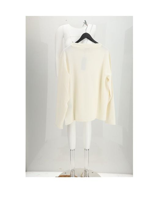 Dior White Dior Homme Maglia Bianca for men