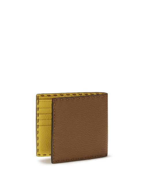 Fendi Brown Selleria Wallet for men