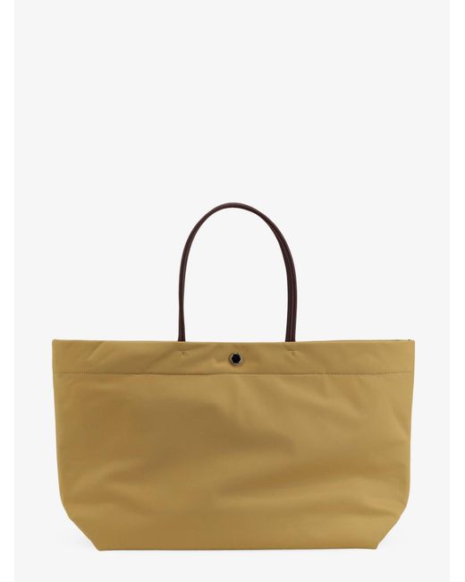Tory Burch Brown Ella Twist Nylon Shoulder Bag