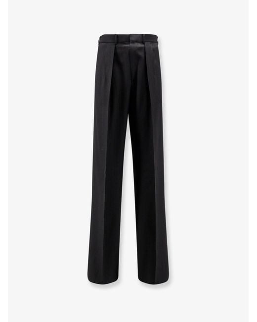 Tom Ford Black Wool Trousers for men