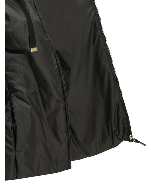 Max Mara Black Water-Repellent Padded Jacket