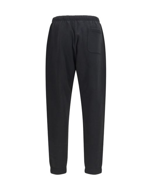 KENZO Black Cotton Sweatpants for men