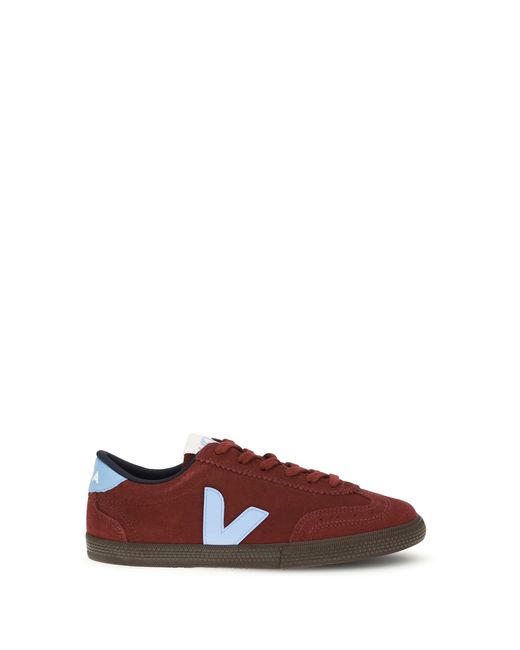 Women's Brown Volley Trainers Grenat Aqua