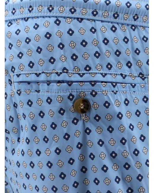 Mc2 Saint Barth Blue Swim Shorts for men