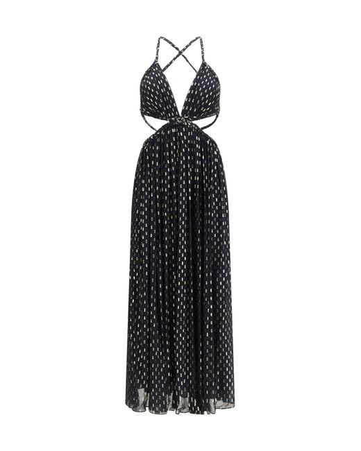 Zimmermann Black Daylight Braid Trim Dress