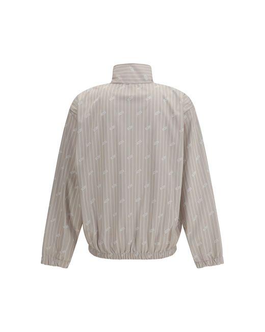 Gcds Gray Track Jacket for men