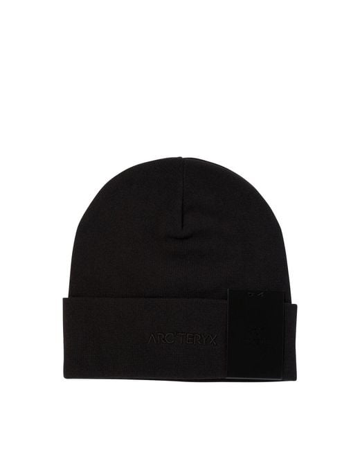Arc'teryx Black "Word" Beanie for men