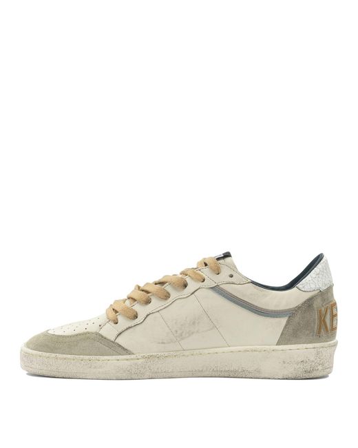 Golden Goose Deluxe Brand Brown "Ball Star Double Upper" Sneakers for men