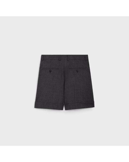 Céline Black School Boy" Shorts