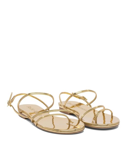 STUDIO AMELIA Metallic Sandals