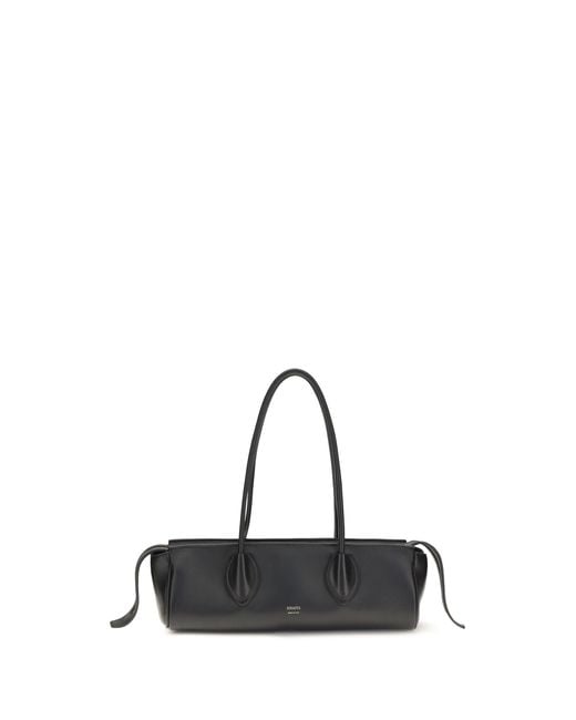 Khaite Black Shoulder Bag Nappa Lambskin