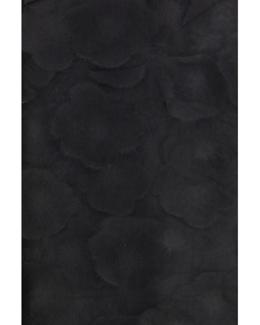 Max Mara Black Adepto Long Silk Skirt