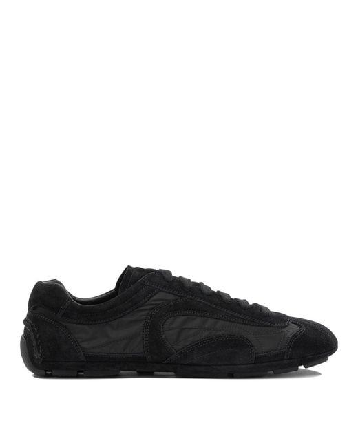 Prada Black "Monte Carlo" Sneakers for men