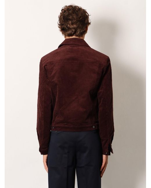 TONYWACK Red Corduroy Jacket