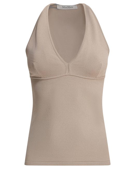 Max Mara Natural Viscose Top