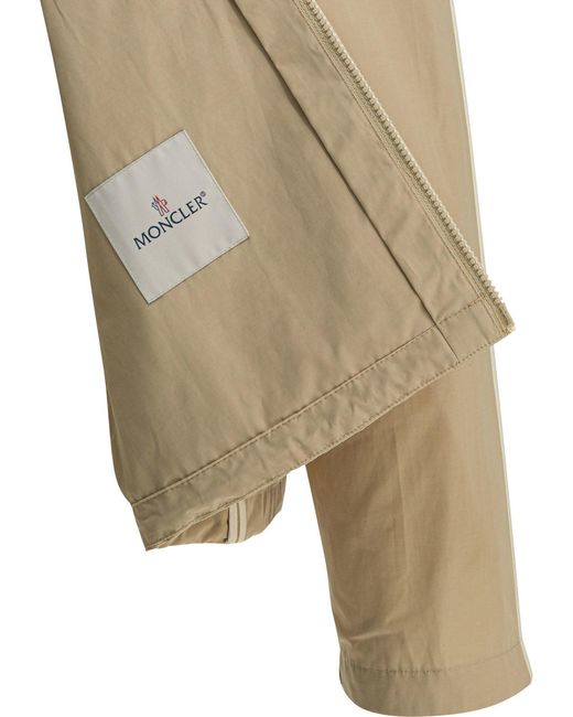 Moncler Natural Sarracenia Lightweight Hooded Jacket