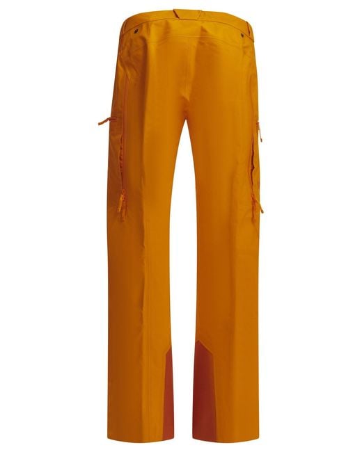 Arc'teryx Orange Sabre Technical Pants for men