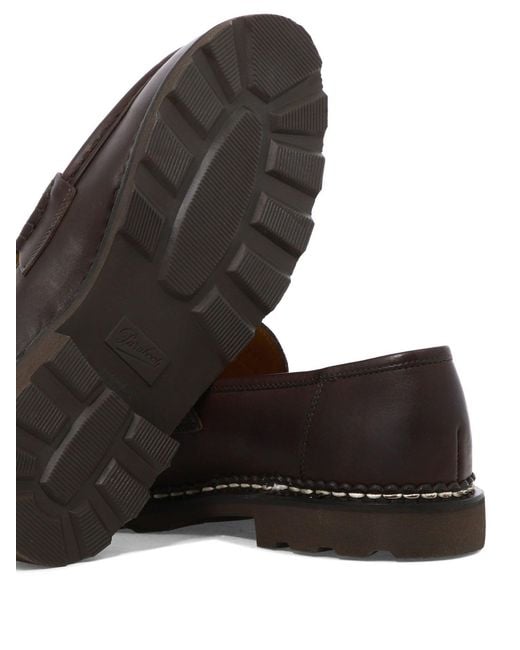 Paraboot Brown "Reims" Loafers for men