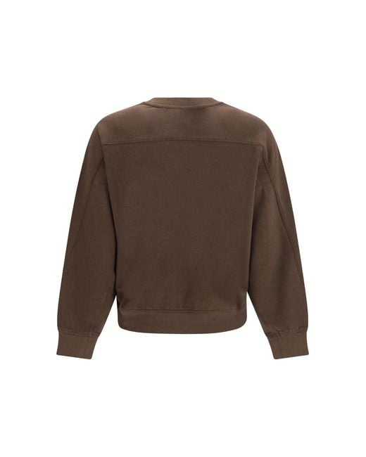 Maison Kitsuné Brown Baby Fox Open-Pocket Sweatshirt Dark