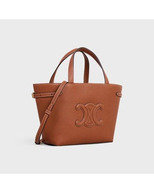 Céline Brown "Cabas Anaïs" Shoulder Bag