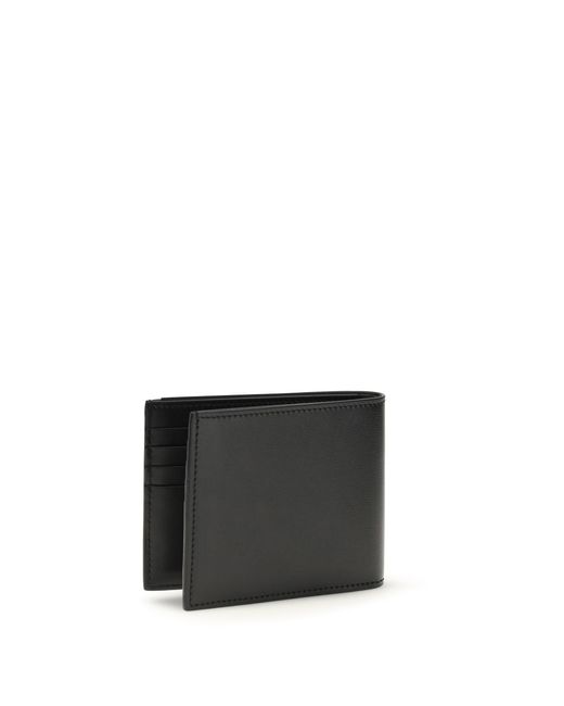 Fendi White Smooth Leather Wallet for men
