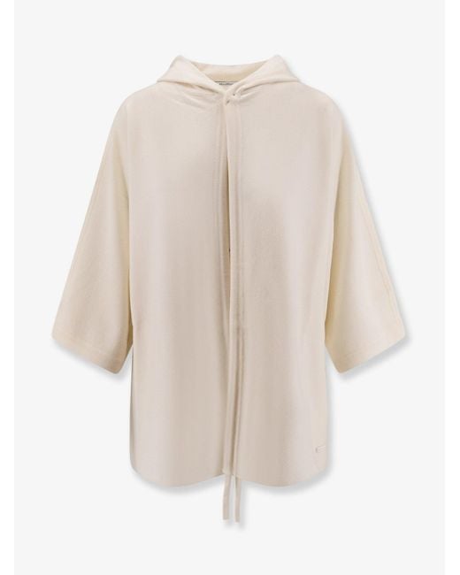 Max Mara Natural Aster Virgin Wool Cardigan