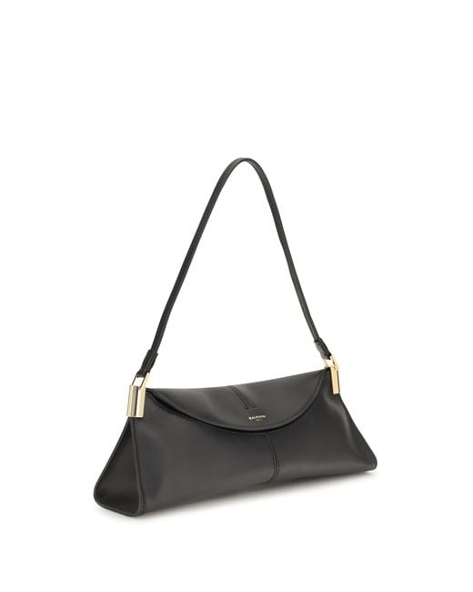 Balmain Black Small 64-83 Shoulder Bag