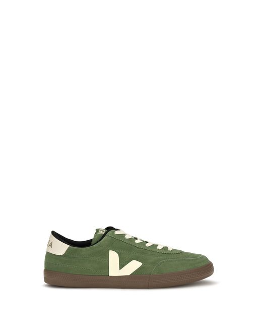 Veja Green Panenka Suede Sneakers Militar Pierre Bark for men