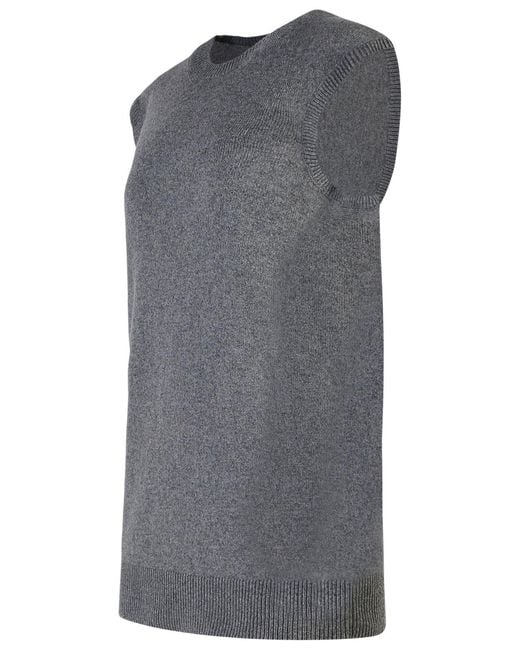 Stella McCartney Gray Knit Top