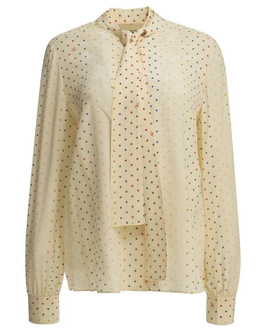 Valentino Natural Starry Casual Shirt