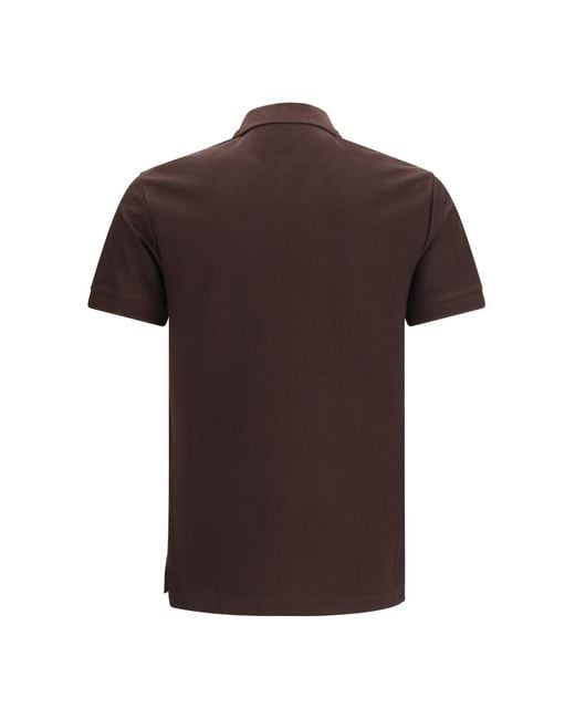 Burberry Brown Jwear Polo for men