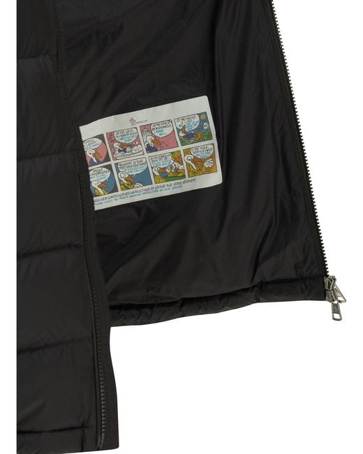 Moncler Black Verith Short Down Jacket for men