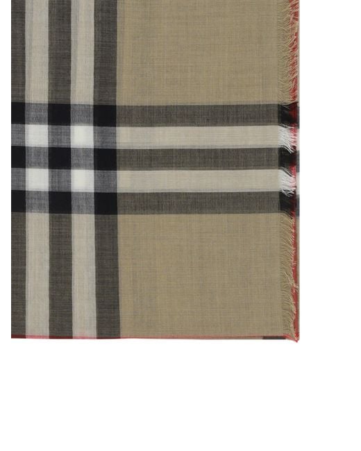 Burberry Green Scarves & Wraps